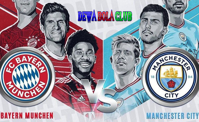 Liga Champions Man City vs Bayern Munchen