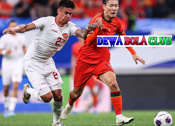 Indonesia VS China di Kualifikasi Piala Dunia 2026